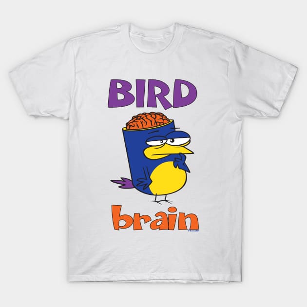Birdbrain Design for Bird Lovers T-Shirt by ConCept